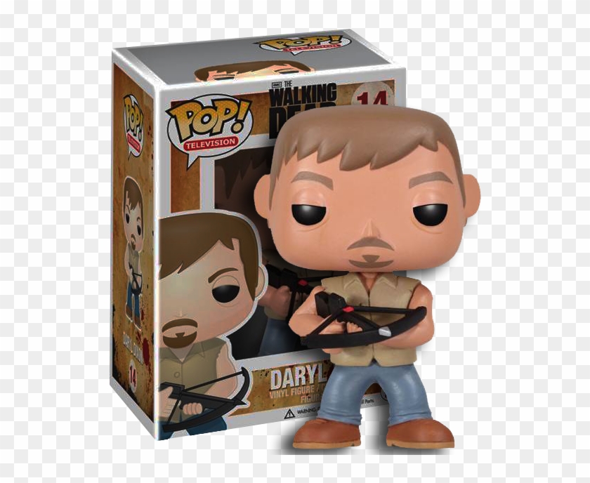 The Walking Dead - Walking Dead Pop Vinyl Daryl Clipart #1969115
