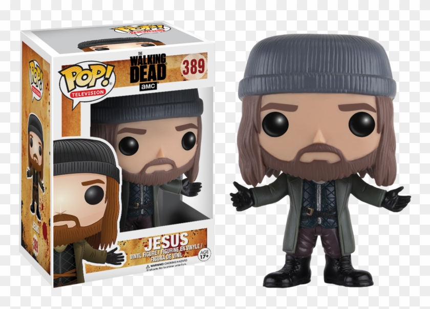 The Walking Dead - Funko Pop The Walking Dead Jesus Clipart
