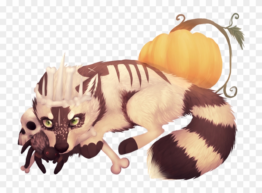 Spooky Scary Skeletons - Illustration Clipart