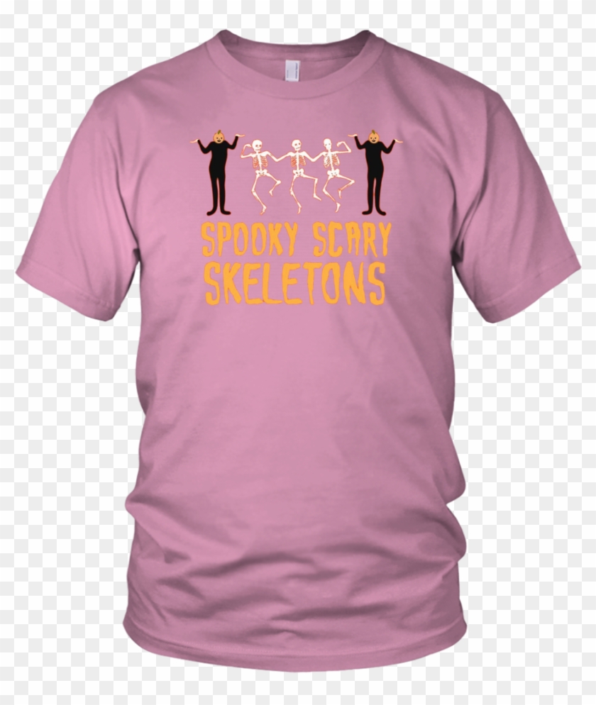 Spooky Scary Skeletons Meme Halloween T-shirt - Flex Tape On A Heart Clipart