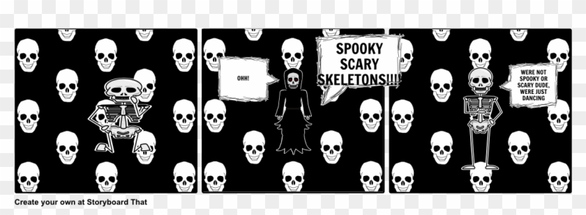 Spooky - Skull Clipart #1969893