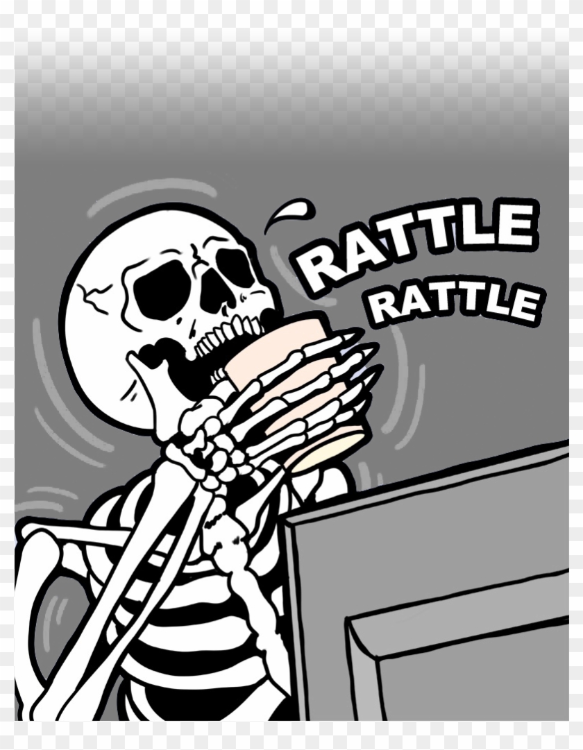 Skeleton Good Morning Gif Clipart