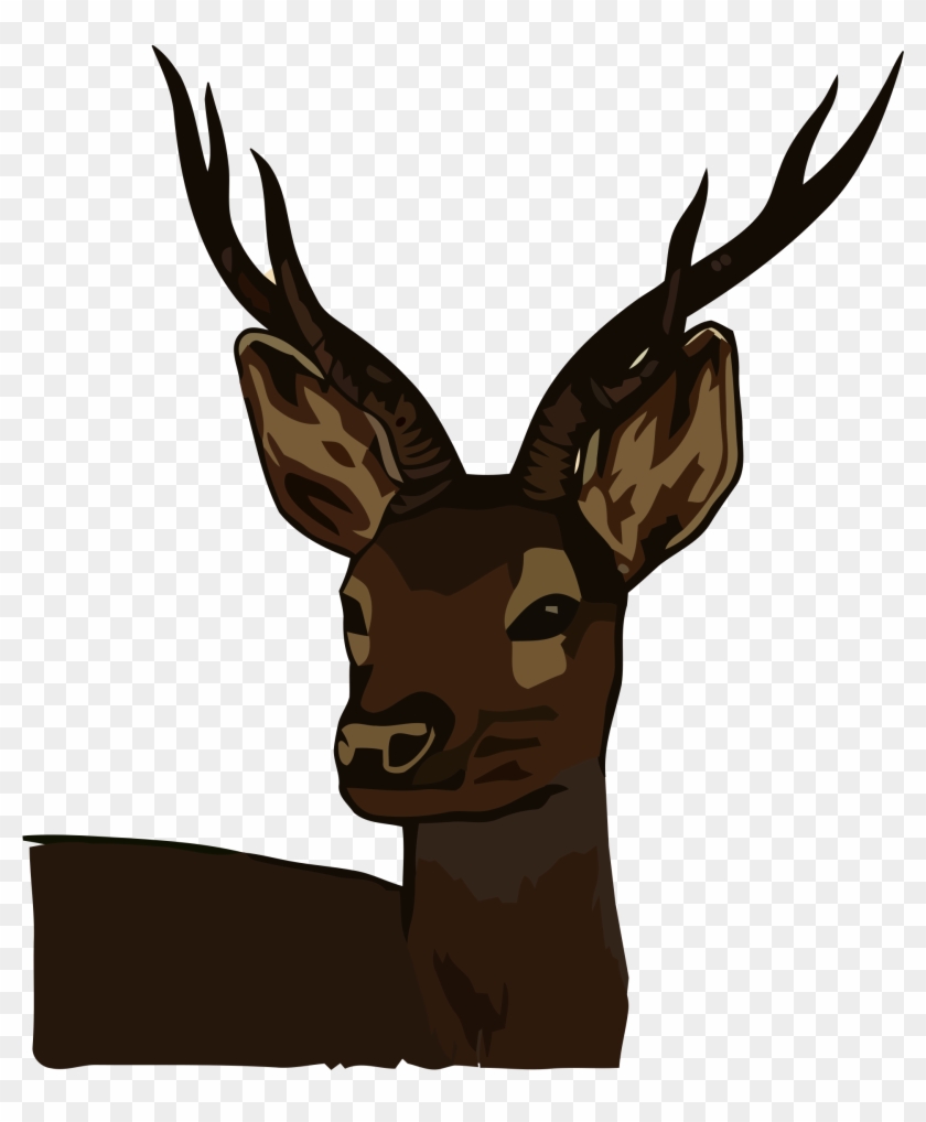 Big Image - Roe Deer Clipart