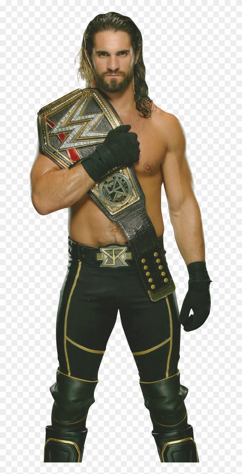Seth Rollins Png Transparent Images - Seth Rollins Wwe World Heavyweight Champion Png Clipart #1970714