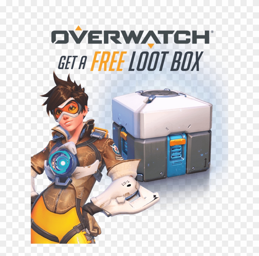 Overwatch Loot Box Png - Overwatch Loot Box Art Clipart #1970754