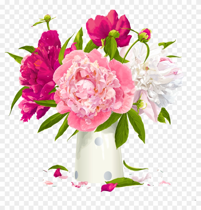 Flower Vases With Flowers Clipart Group Clip Transparent - Happy Parsi New Year - Png Download