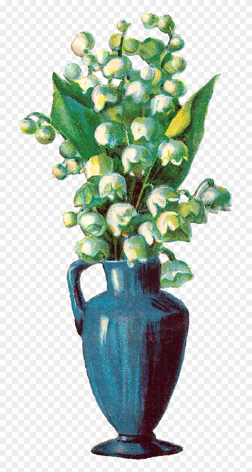 Digital Flower Vase Image Download Clipart