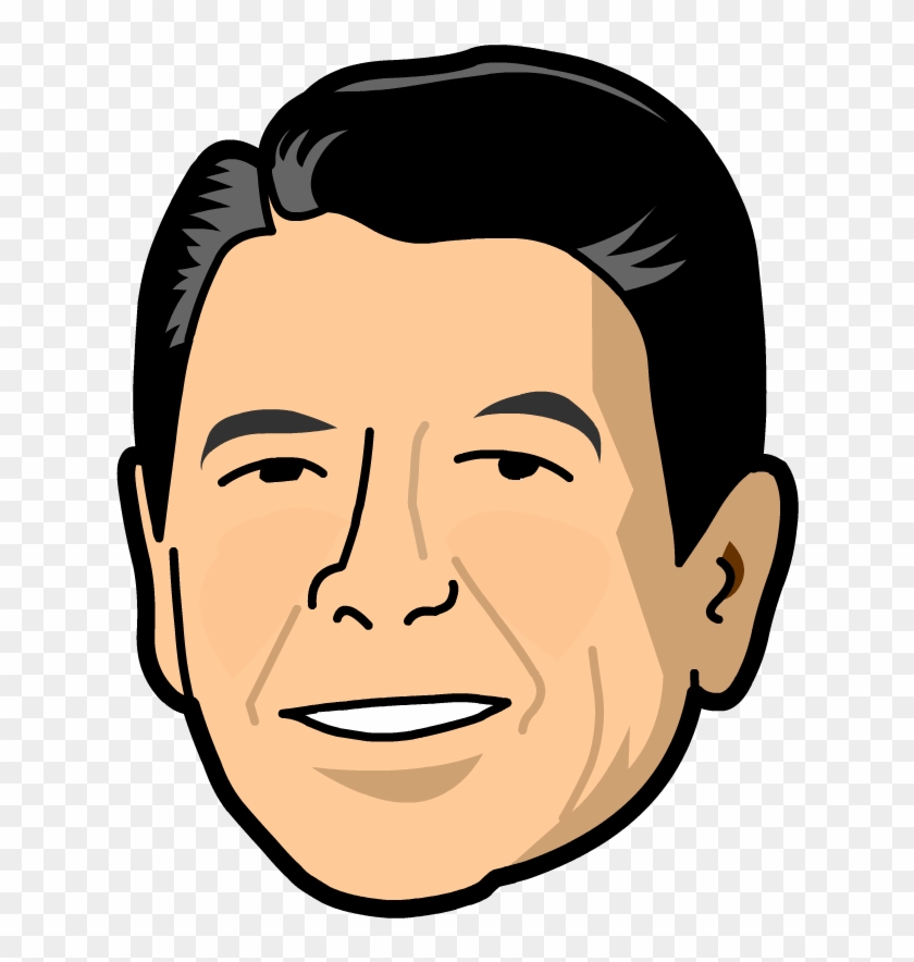 Ronald Reagan - Ronald Reagan Cartoon Clipart