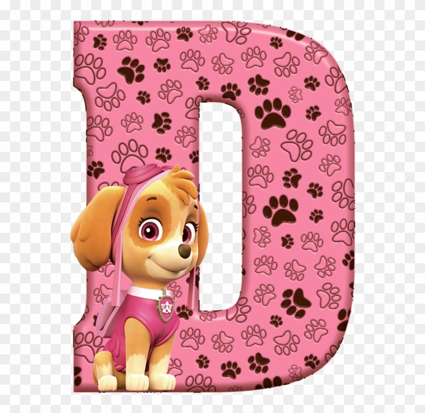 *✿**✿*d*✿**✿*de Alfabeto Decorativo - Letra A De Paw Patrol Clipart #1971336