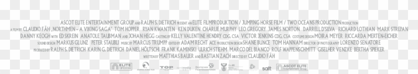 Movie Credits Png - Movie Credits No Background Clipart