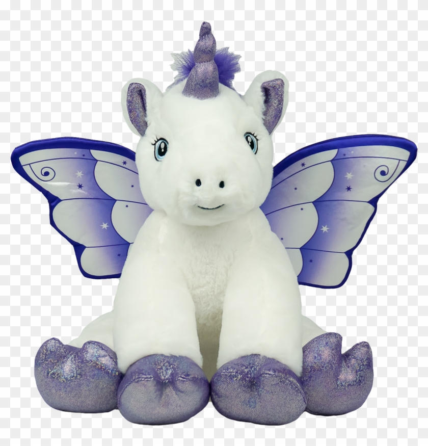 16″ Crystal The Unicorn - Stuffed Toy Clipart #1971525