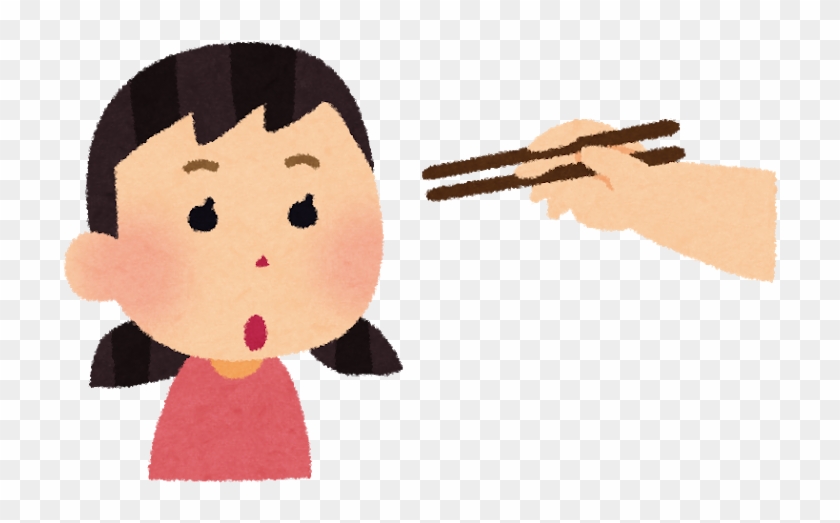 Do Not Point At Someone By Chopsticks - 刺し 箸 Clipart #1971557