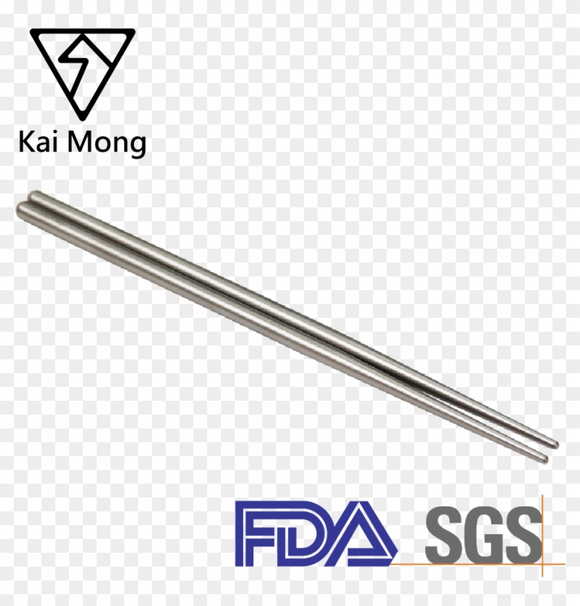 Camping Hiking Eco-friendly Square Titanium Chopsticks - Sgs Clipart #1971737