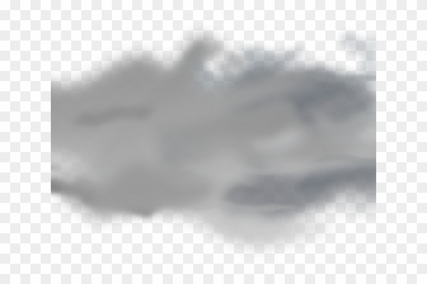 Fog Clipart Dark - Monochrome - Png Download #1972002