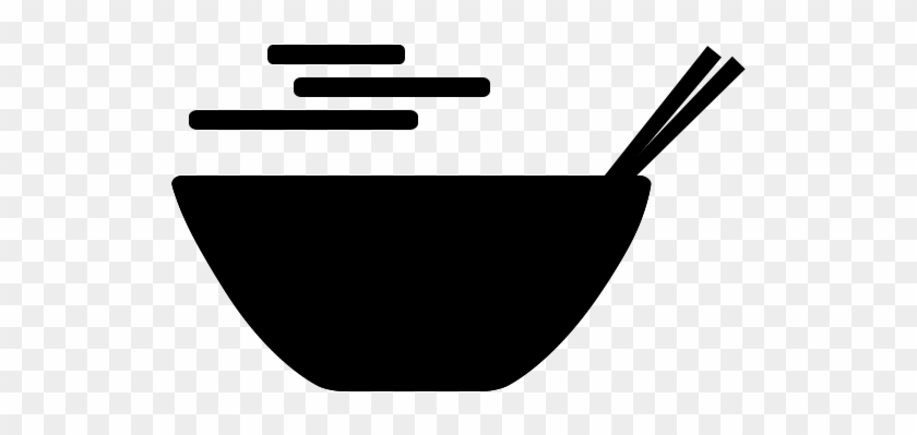 Bowl And Chopsticks Clipart #1972143