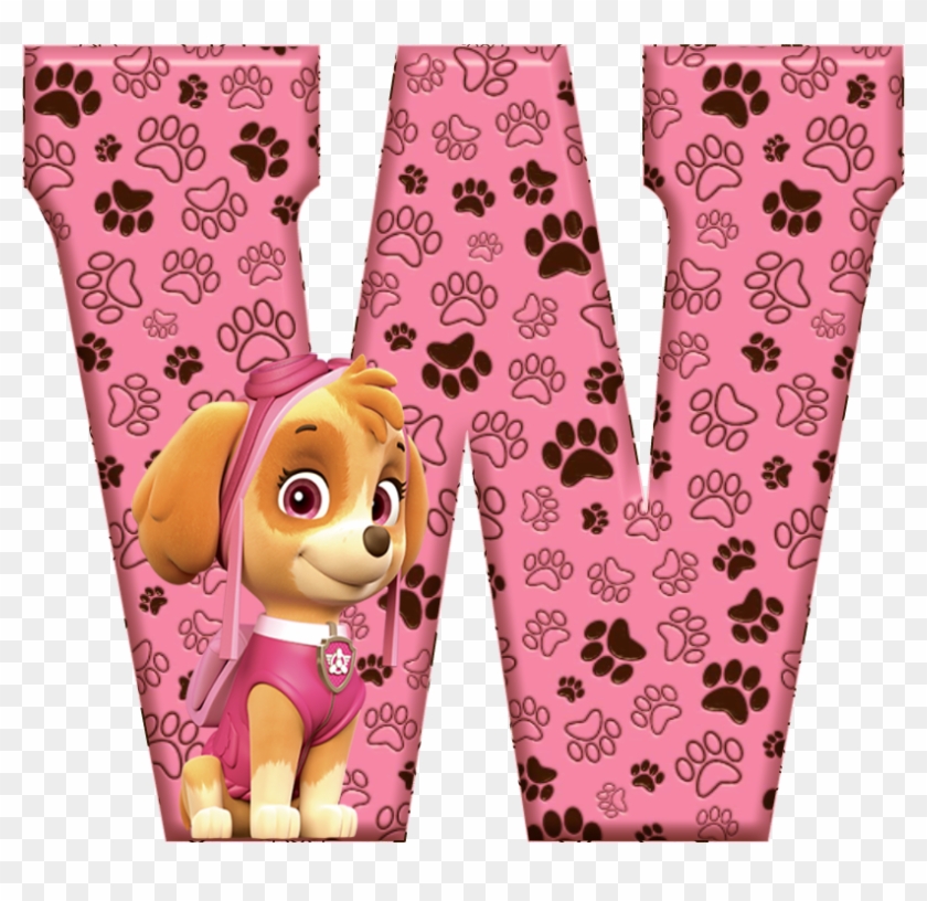 *✿**✿*w*✿**✿*de Alfabeto Decorativo - Alfabeto Decorativo Letra E Patrulha Canina Clipart