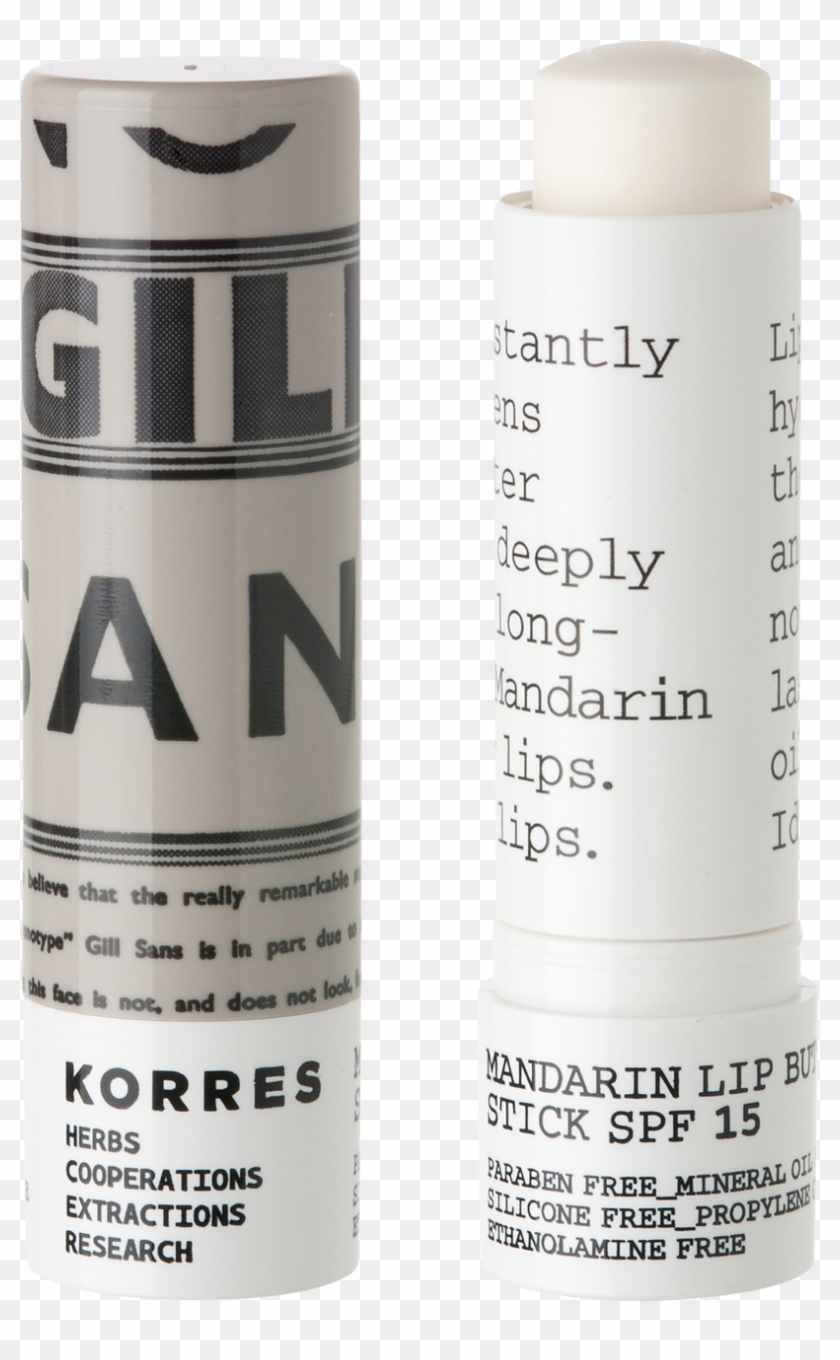 Korres Mandarin Lip Butter Stick - Cosmetics Clipart #1972347
