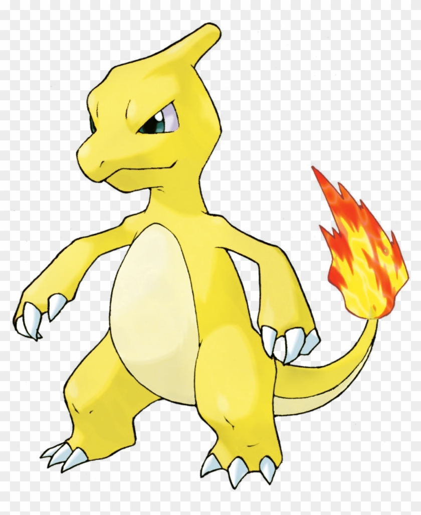 View 005 Charmeleon Shiny , - Pokemon Charmeleon Clipart