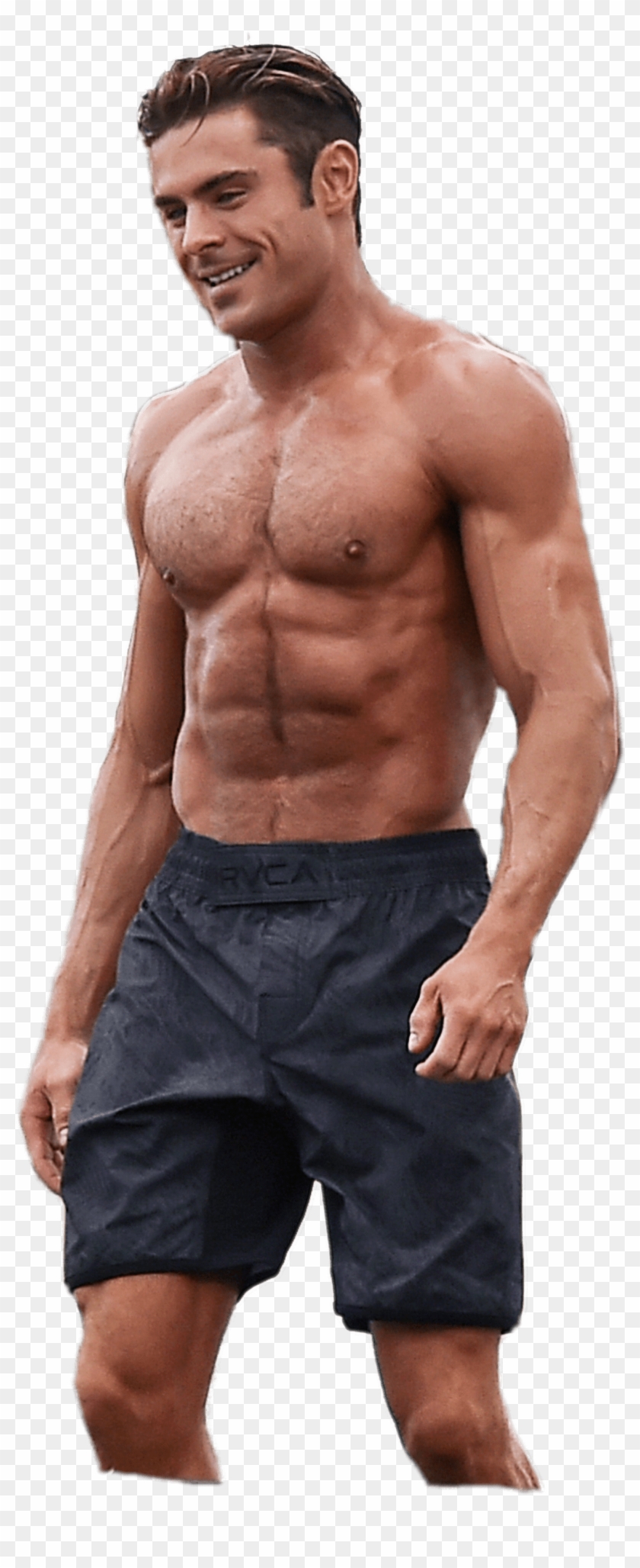 At The Movies - Zac Efron 2016 Muscle Clipart