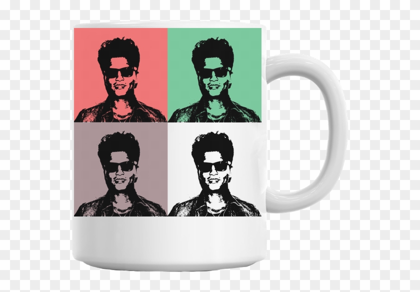 American Musician Pop Art Mug - Coffee Cup Clipart