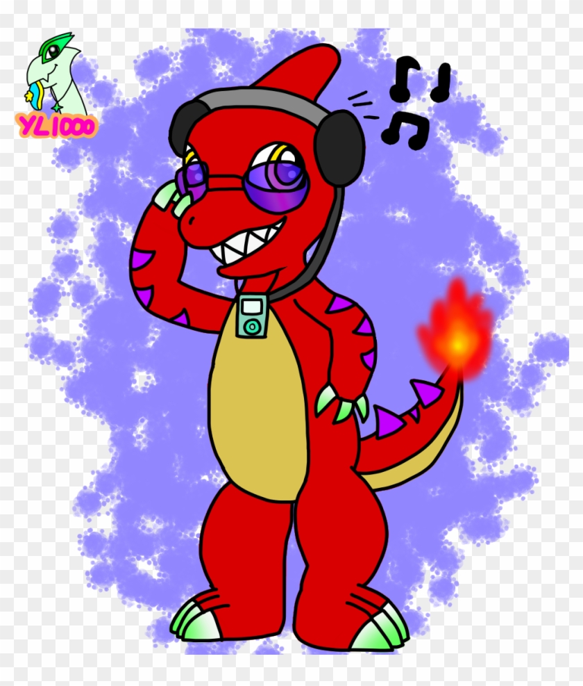Vinnie The Charmeleon {new Look} - Cartoon Clipart #1973268