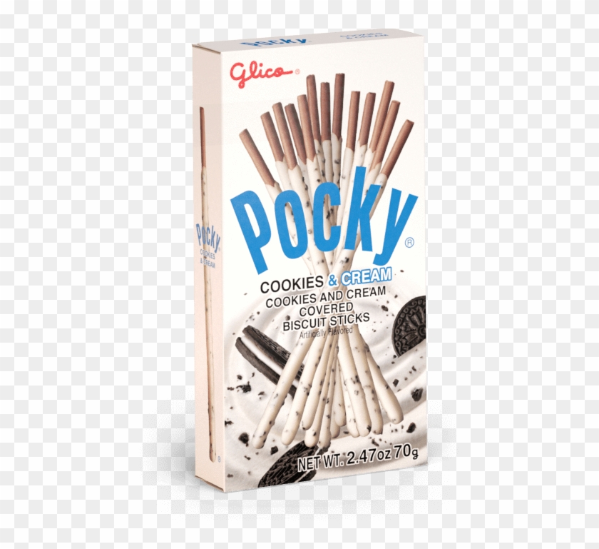 Products - Glico Pocky Cookies And Cream Clipart #1973287