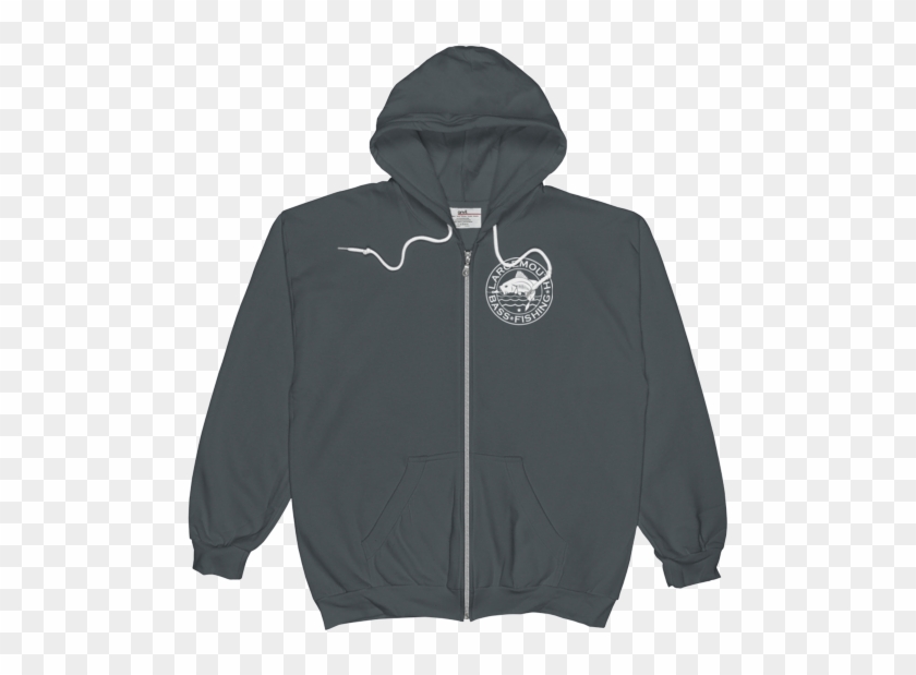 Largemouth Bass Fishing, Zip Hoodie - Sweatshirt Clipart #1973492