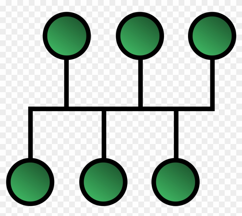 Bus Networking Clipart