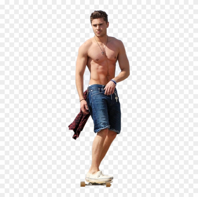 Zac Efron Png - Barechested Clipart #1973602