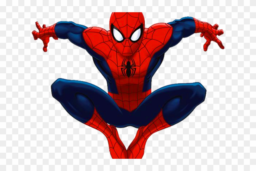 Spider Man Clipart Printable - Ultimate Spiderman Png Transparent Png