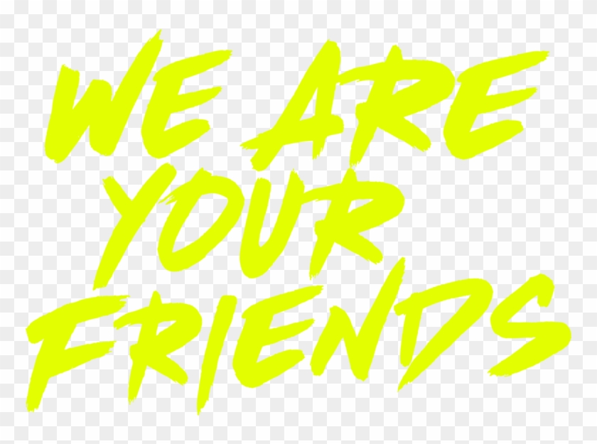 We Are Friends Clipart