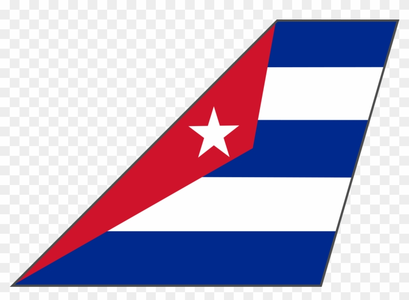 Cuban Air Force Fin Flash - Flag Clipart