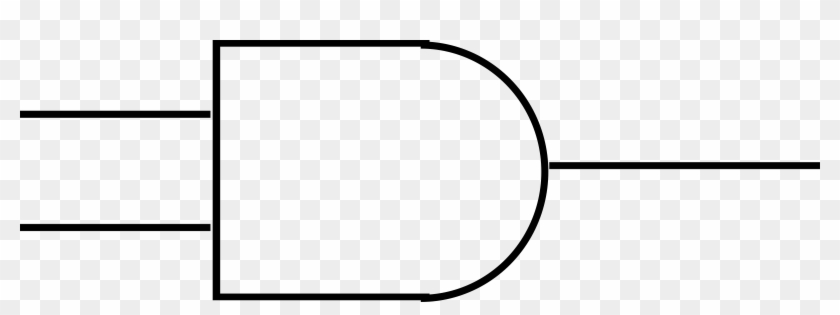 Logic And - Logic Symbol Clipart #1974211