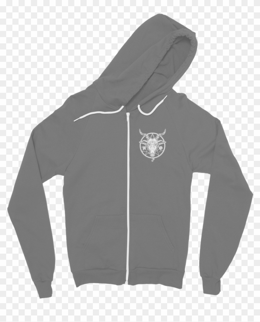 White Goat Head ﻿classic Adult Zip Hoodie - Latte Art Hoodie Clipart