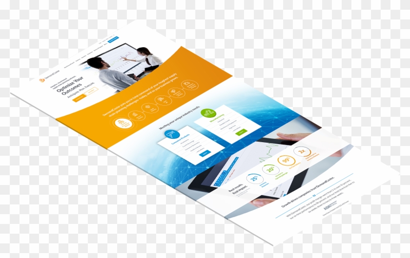 Make Your Corporate Website Better Than Your Company's - Flyer Clipart