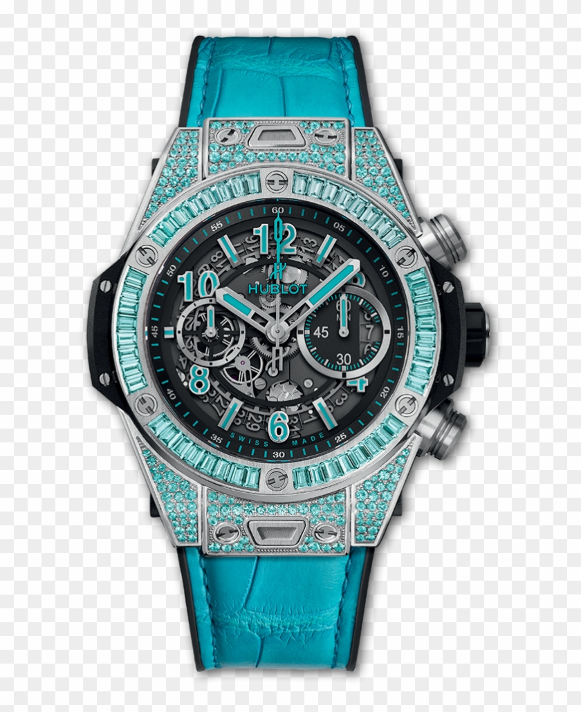 Big Bang Unico White Gold Paraiba - Hublot 441 Nm 1170 Rx Clipart