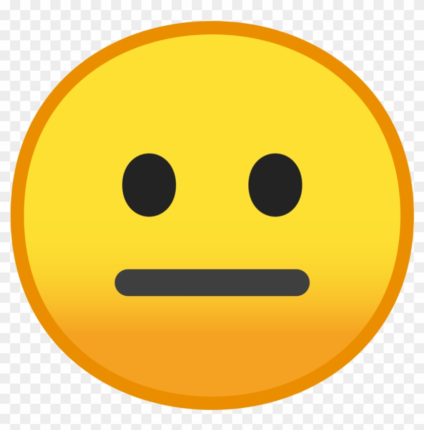 Download Svg Download Png - Straight Face Emoji Gif Clipart