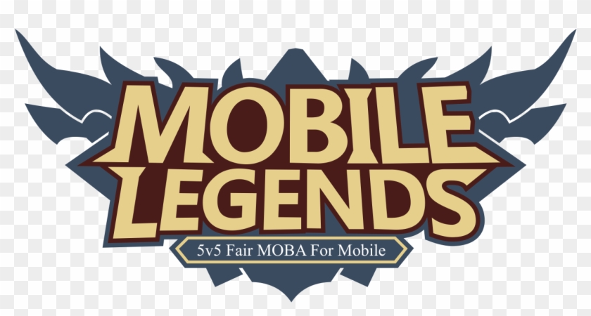 Logo Mobile Legends Vector Cdr & Png Hd - Mobile Legend Logo Font Clipart #1974818