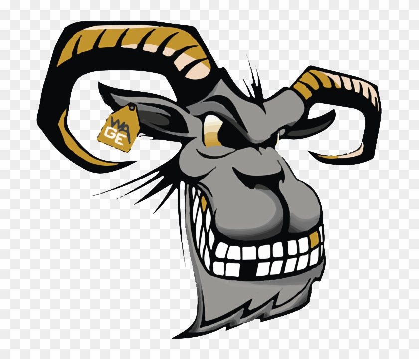 Round 1 - Goat Logo Png Clipart #1974819