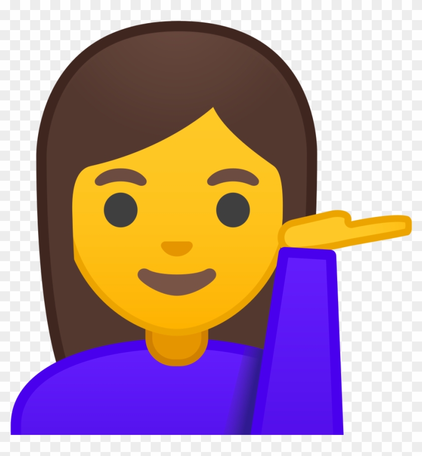 Download Svg Download Png - Emoji Woman Hand Clipart