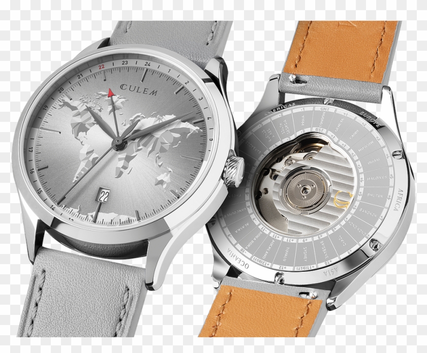Grey Mix Transparent - Analog Watch Clipart