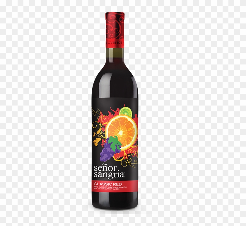 Sangria Png - Sangria In Black Bottle Clipart #1974972