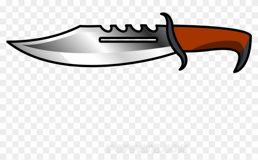 Play Slideshow - Bowie Knife Clipart