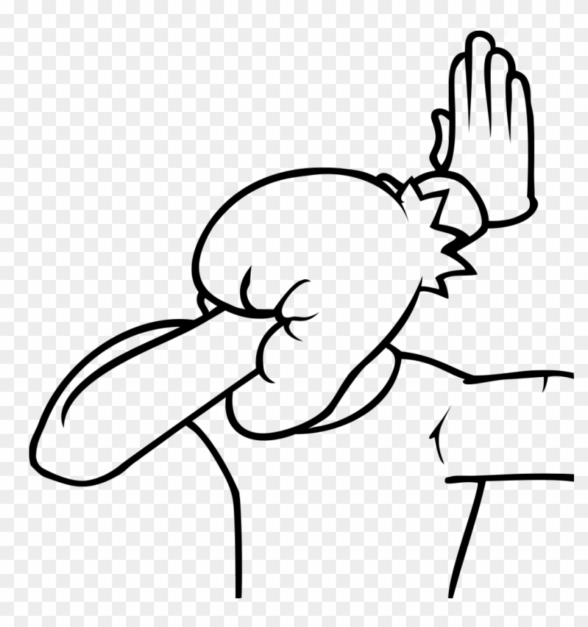 Facepalm Meme Clipart