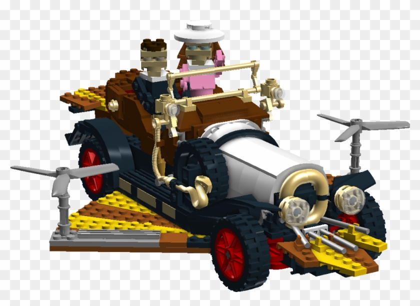 Chitty Chitty Bang Bang - Vintage Car Clipart