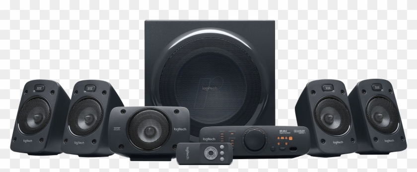 1 Speaker System, Black Logitech 980-000468 - Logitech Z906 5.1 Clipart #1975307