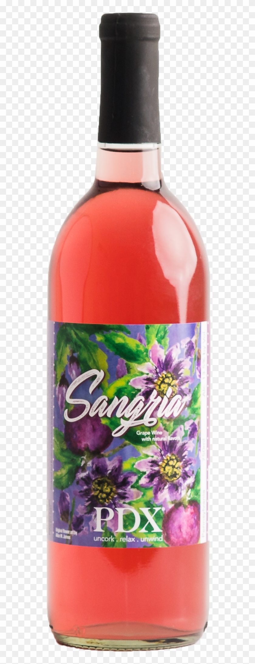 Sangria Bottle - Wine Bottle Clipart #1975463