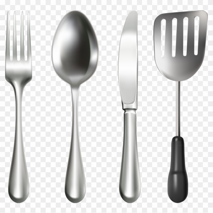 Knife Spoon Fork Cutlery Clipart #1975568