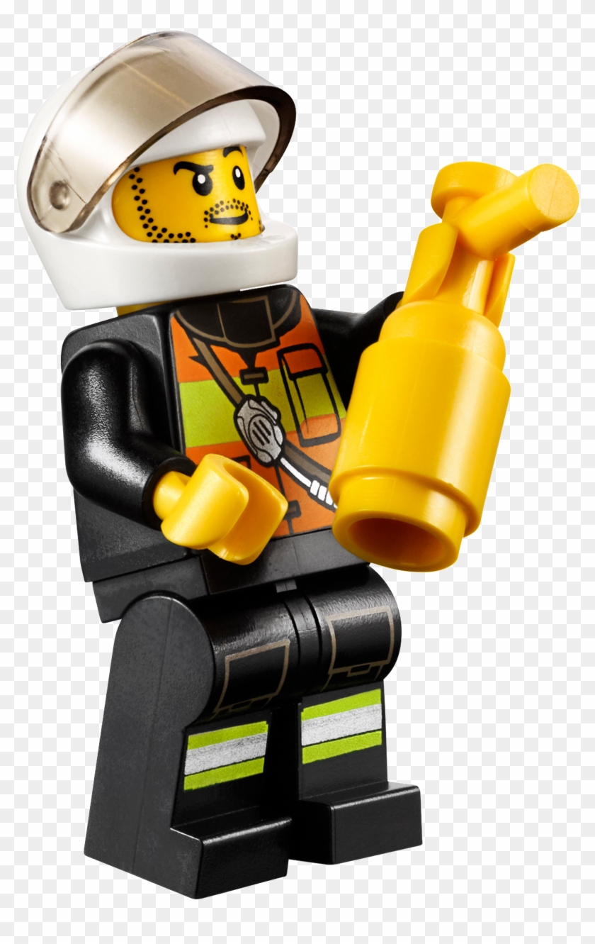 Fireman - Lego 60000 Instructions Clipart #1975692