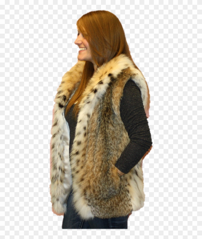 Fur Lined Leather Jacket Png Free Download - Fur Clothing Clipart